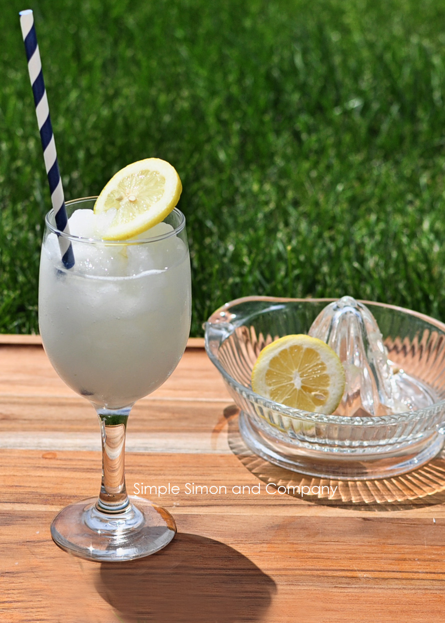 Homemade Frozen Lemonade Recipe Simple Simon and Company