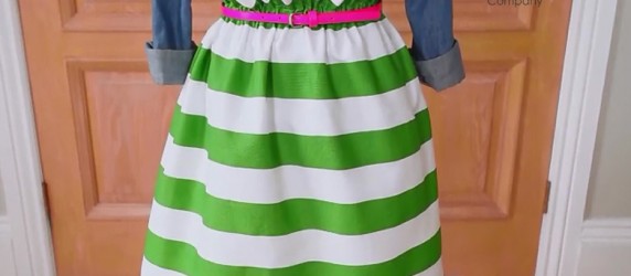 paper bag skirt