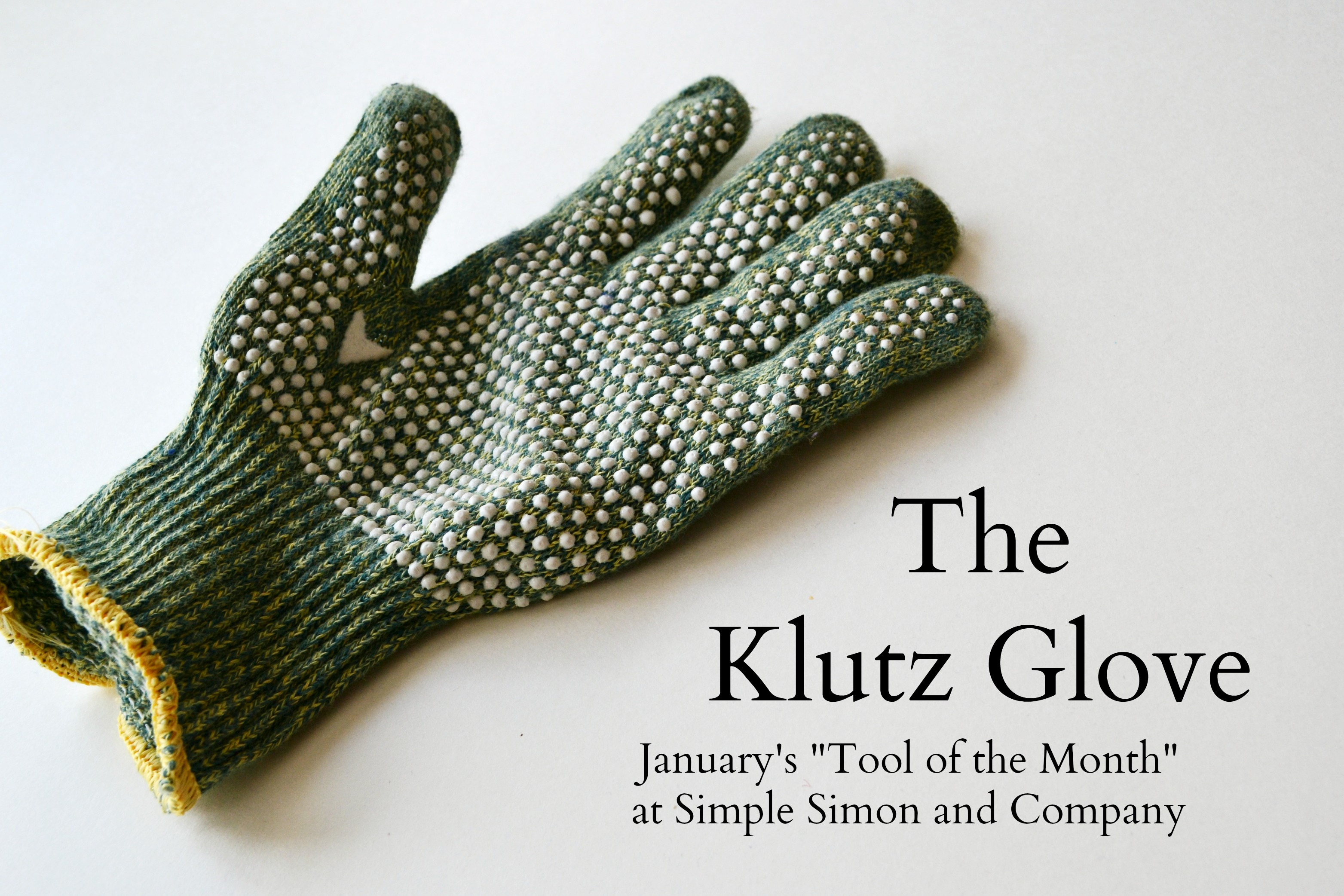 Quilting Tool of the Month Klutz Glove Simple Simon and Company