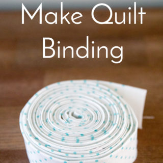 how to make quilt binding