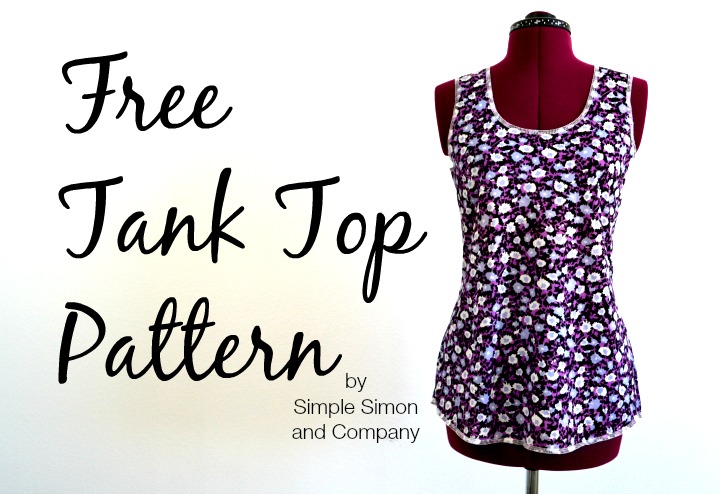 Free Tank Top Pattern - Simple Simon and Company