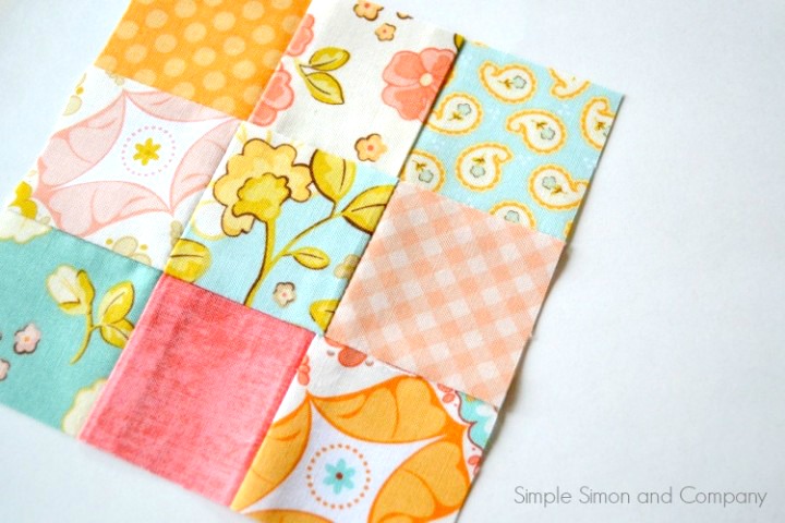 Nine Patch Quilt Block Tutorial - Simple Simon and Company
