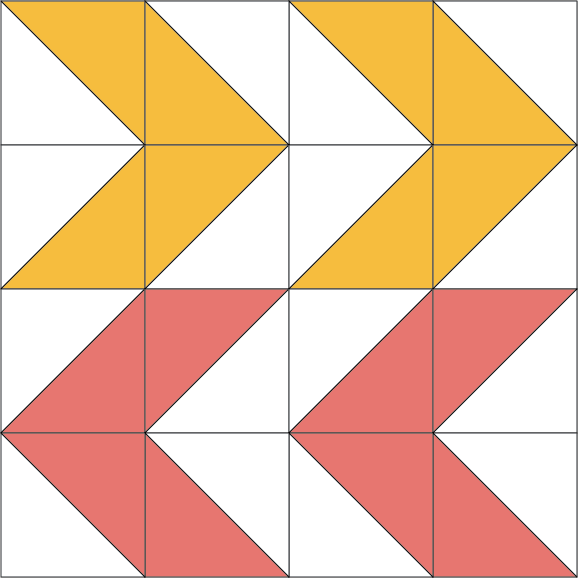 November Quilt Block of the MonthDouble Arrows Quilt Block Simple Simon and Company