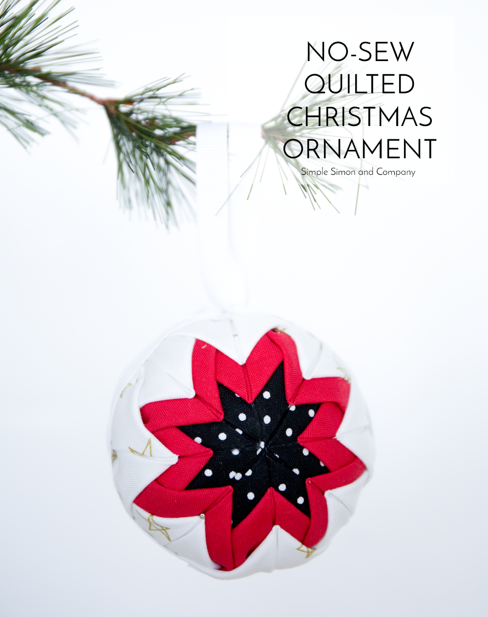 no sew quilted christmas ornaments simple simon and company first family christmas ornament