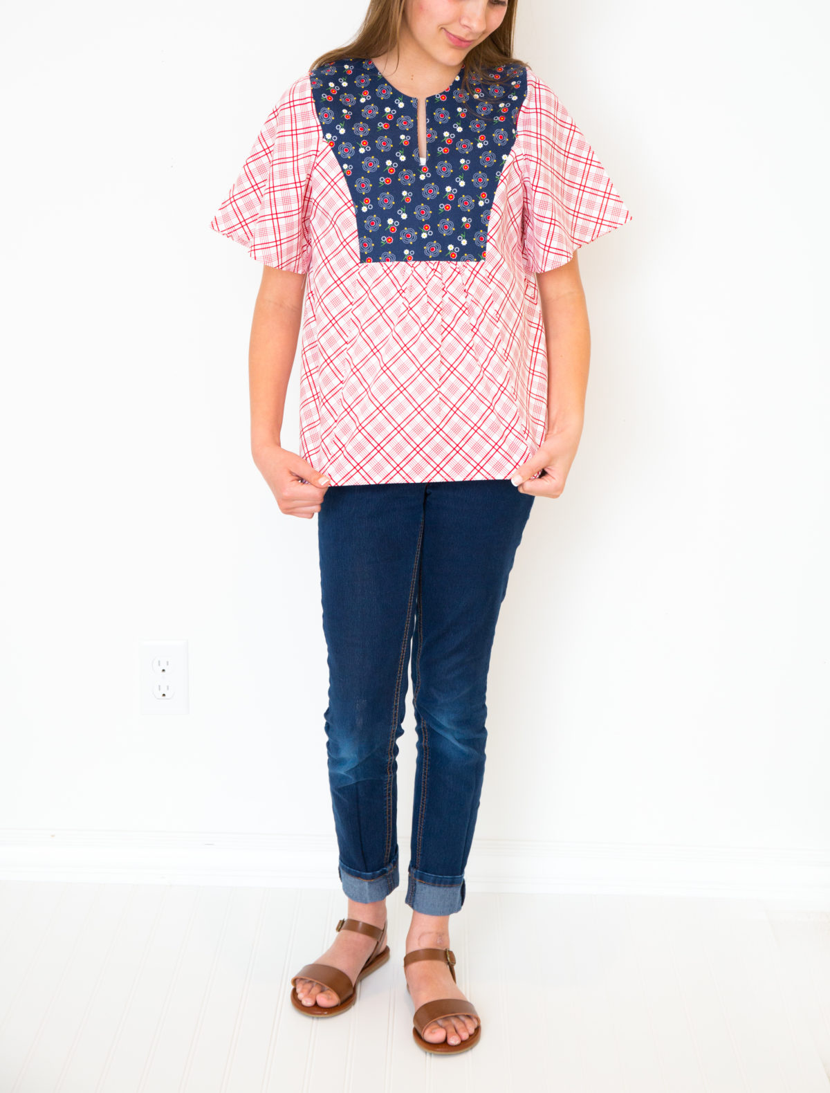 gingham girls 6 Simple Simon and Company