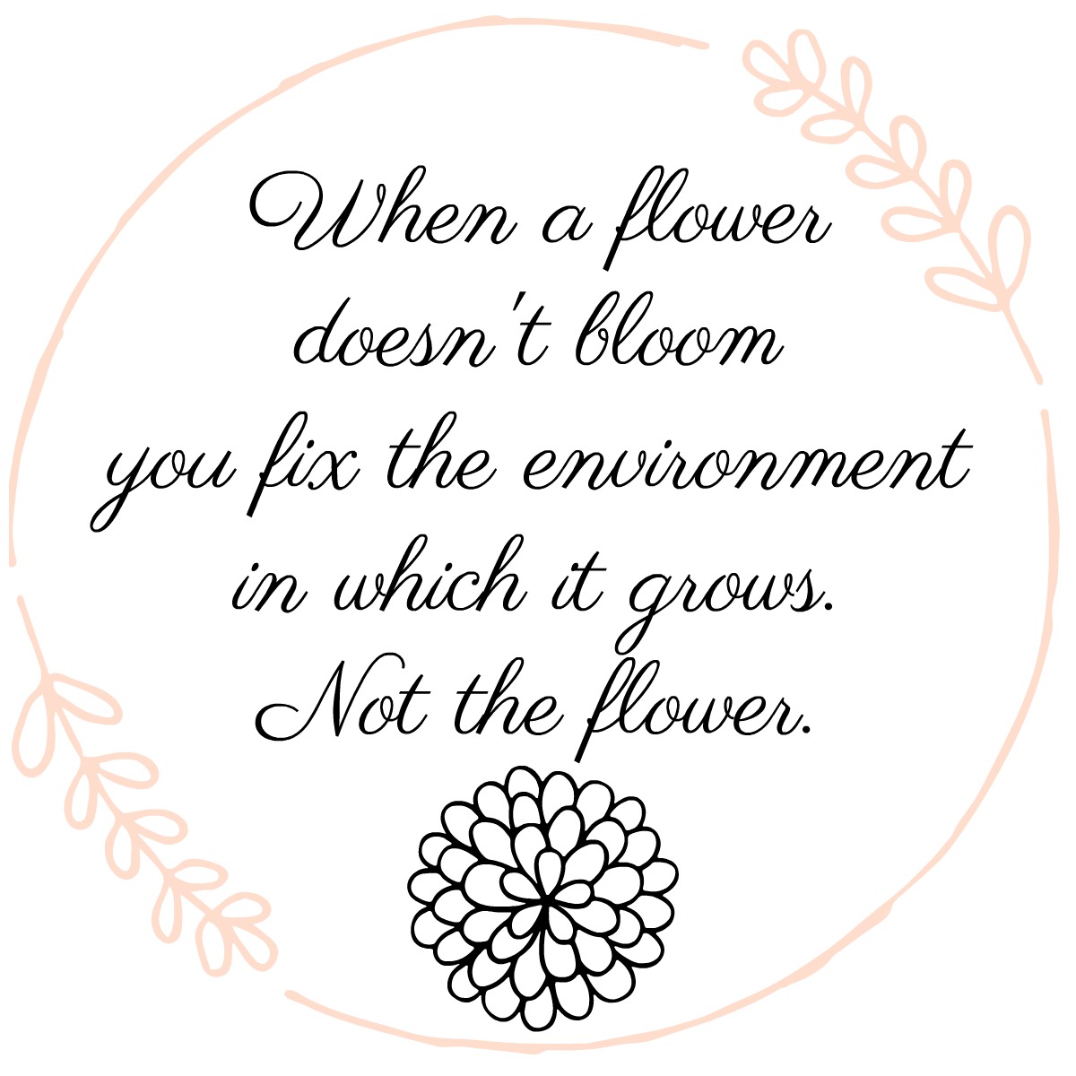 When a Flower Doesn't Bloom (An Art of Homemaking Post) Simple Simon